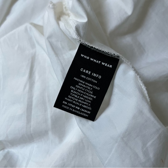 White Tiered Ruffle Midi Dress - Picture 4 of 6